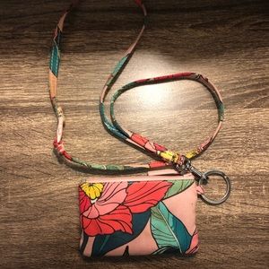 Vera Bradley Breakaway Landyard and Wallet